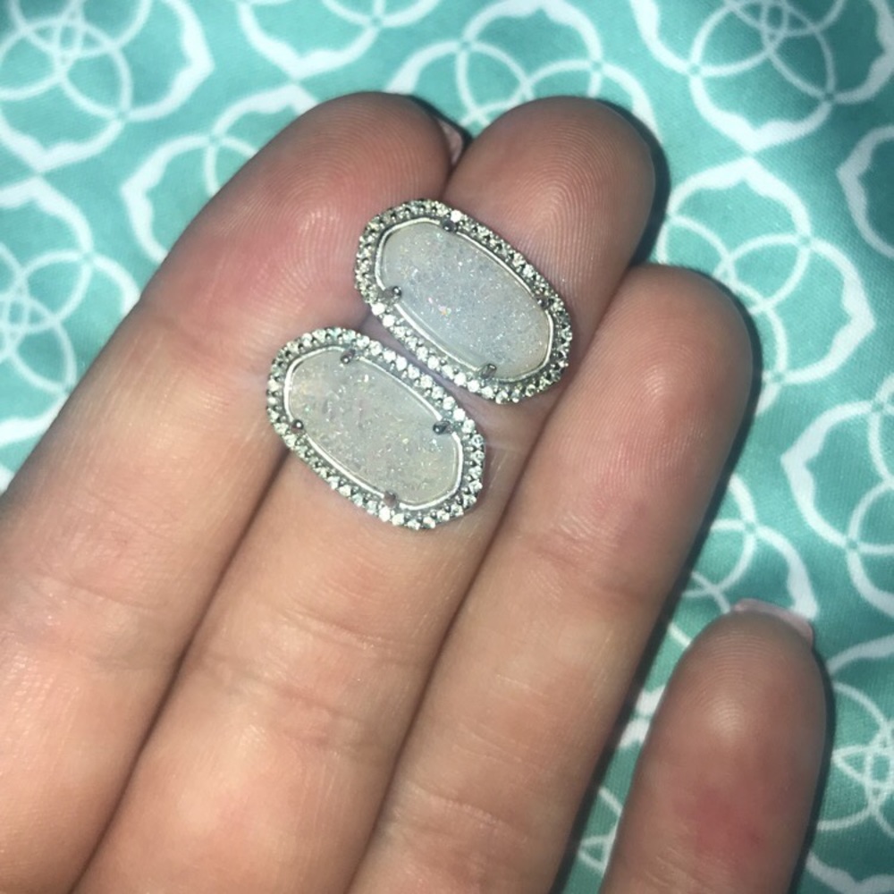 Kendra Scott Ellie Studs In Iridescent Drusy